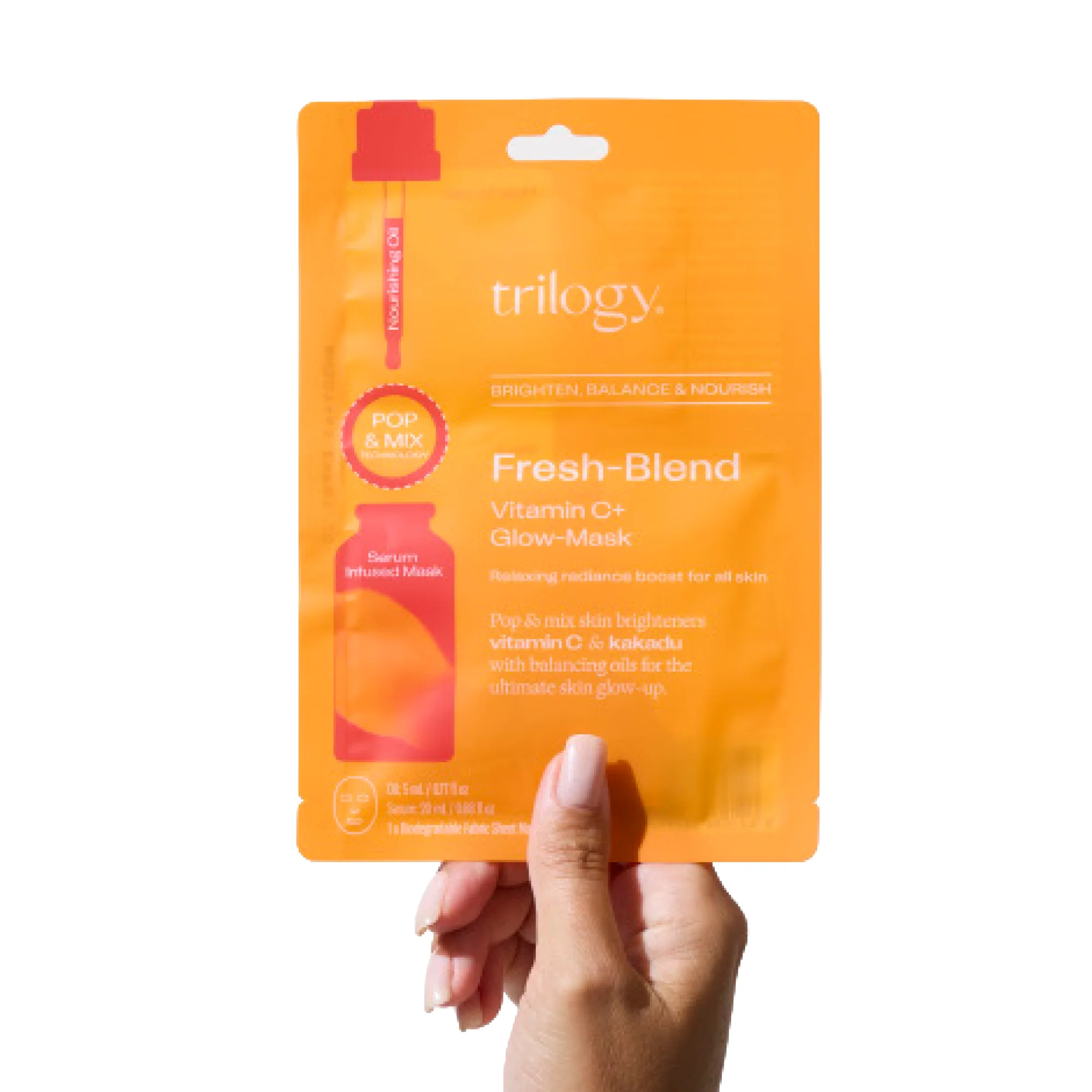 Fresh-Blend Vitamin C+ Glow Mask - Image 5